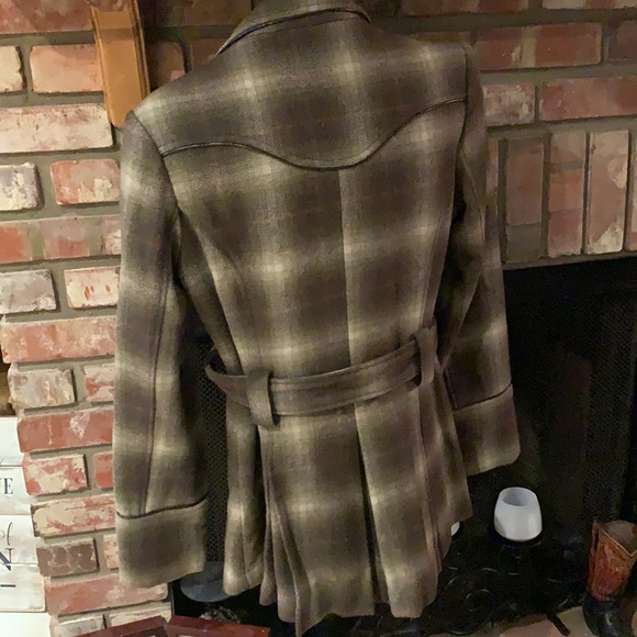 STETSON   Western flare lined  belted Med jacket. - Picture 8 of 10